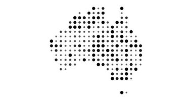 Çemberli Avustralya 'nın Asgari Haritası