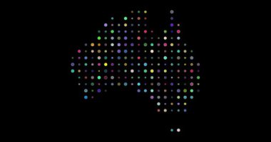 Çemberli Avustralya 'nın Asgari Haritası