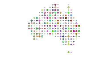 Üretici Noktalar Avustralya Haritasını Göster