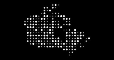 Spektrumlu Kanada Haritası