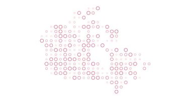 Kanada Sanatsal Çember Deseni Tasarımı