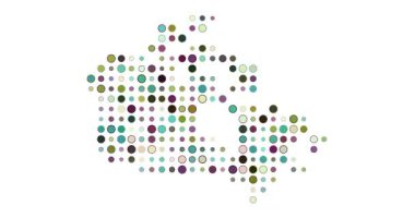 Spektrumlu Kanada Haritası