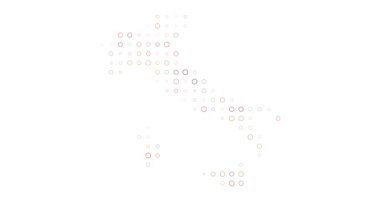 İtalya Üretken Canlandırılmış Desen Haritası