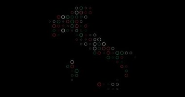 İtalya Çemberi Izgara Canlandırma Sanatı