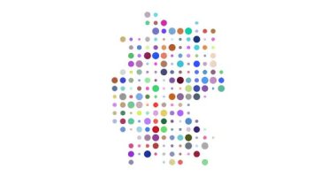 Almanya Parlayan Nokta Deseni