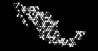 Çemberlerle Meksika Görselleştirme