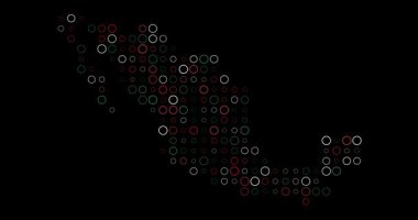 Meksika 'nın Canlandırılmış Izgara Haritası