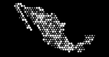 Meksika Haritası Solunum Noktalarından Yapıldı