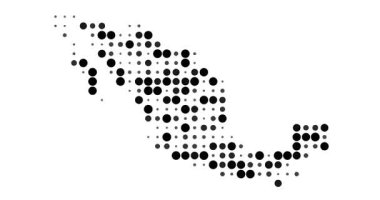 Meksika Sanatsal Çember Deseni Canlandırması