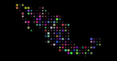 Mexico Dot Izgara Görsel Haritası