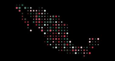 Meksika 'nın Canlandırılmış Izgara Haritası