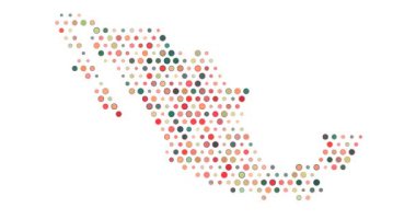 Meksika 'nın Canlandırılmış Izgara Haritası