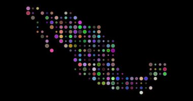 Meksika Renk Çemberi Canlandırma Haritası