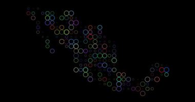 Solucan Noktaları Meksika 'nın Form Haritası