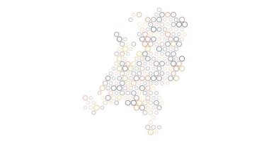 Hollanda 'nın Geleceğin Dot Animasyon Haritası