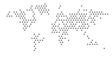 Üretken Dijital Çemberler Dünya Haritası İnşa Et