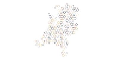 Hollanda 'nın Geleceğin Dot Animasyon Haritası
