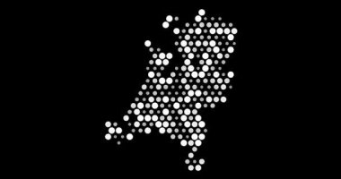 Hollanda 'nın Geleceğin Dot Animasyon Haritası