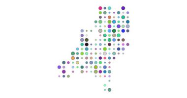 Dijital Noktalar Hollanda Şekli Oluşturdu