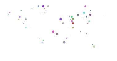 Üretken Dijital Çemberler Dünya Haritası İnşa Et