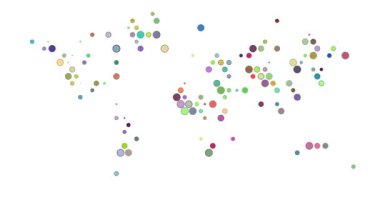 Üretici Sanat Çemberleri Dünya Haritası Oluştur