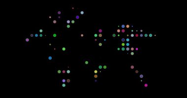 Noktalı Dünya Haritasının Yavaş Oluşumu