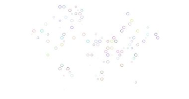 Noktalı Dünya Haritasının Yavaş Oluşumu