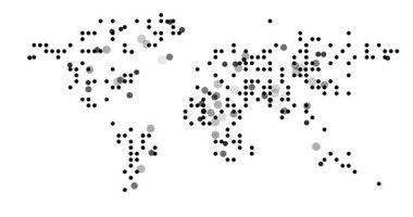 Üretken Noktalarla Dünya Haritası Evriliyor