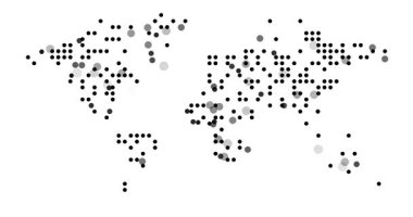 Generative Visualization Of Colorful Global Map