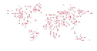 Hareketli Renkli Küresel Görüntü Grafikleri