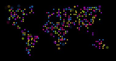 Noktalı Küresel Ağ Haritasını Özetle