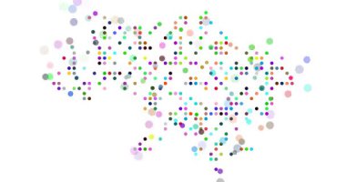 Dijital Nabız Noktaları Ukrayna Haritası Oluştur