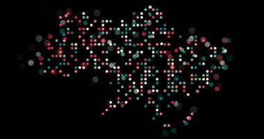 Üretken Noktalarla Ukrayna Harita Canlandırması