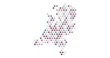 Dijital Noktalar Hollanda Şekli Oluşturdu