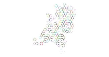 Hollanda 'nın Geleceğin Dot Animasyon Haritası