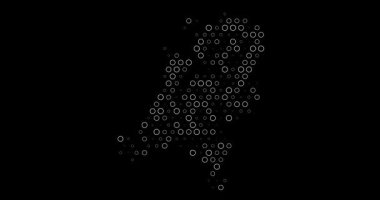 Dijital Noktalar Hollanda Şekli Oluşturdu