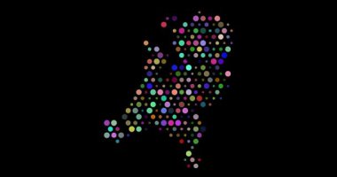 Hollanda 'nın Geleceğin Dot Animasyon Haritası