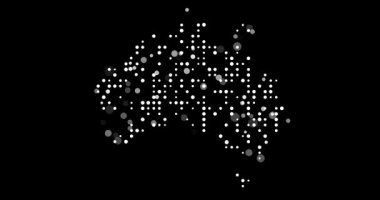 Canlandırılmış Noktalı Avustralya Üretici Sanatı