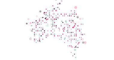 Canlandırılmış Noktalı Avustralya Üretici Sanatı