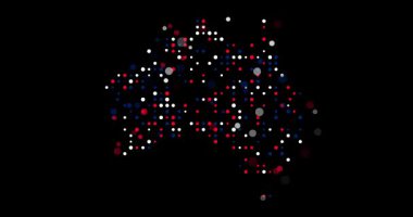 Canlandırılmış Noktalı Avustralya Üretici Sanatı