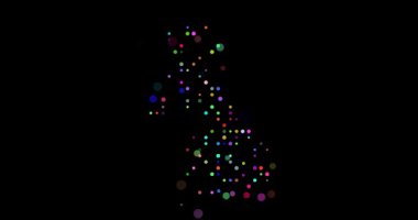 Birleşik Krallık 'ın Noktalı Dijital Haritası