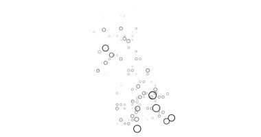 Üretken Çemberlerden Biçimli Birleşik Krallık Haritası