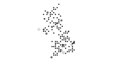 Birleşik Krallık 'ın Noktalı Dijital Haritası