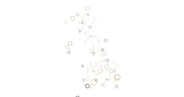 Üretken Çemberlerden Biçimli Birleşik Krallık Haritası