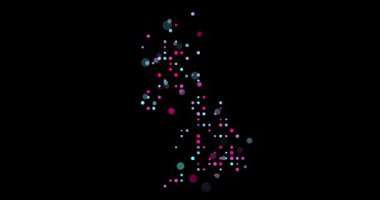 Üretken Çemberlerden Biçimli Birleşik Krallık Haritası