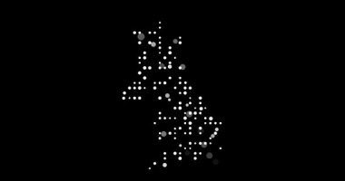 Birleşik Krallık 'ın Noktalı Dijital Haritası