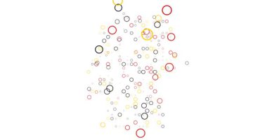 Noktaları kullanarak Almanya 'nın Animasyon Haritası