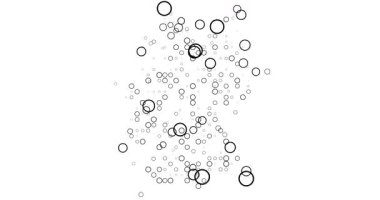 Renkli Çemberlerle Oluşan Almanya Haritası