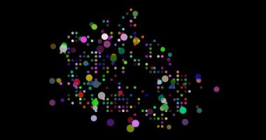 Renk Izgara Biçimleri Soyut Kanada Haritası