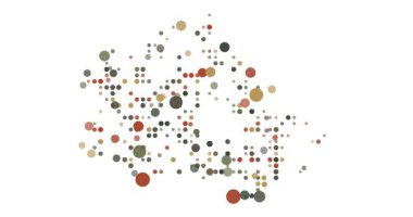 Canlandırılmış Kanada Haritası Üretken Biçimli